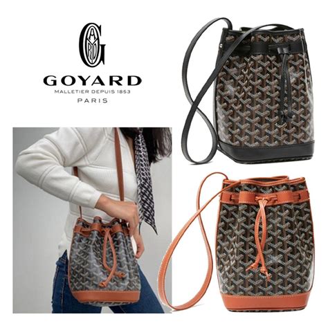 goyard petit flot bag price|sac seau.